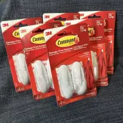 SIX - Command Medium Utility Designer Adhesive Hook (2-Pack) 17081ES-2PK Command