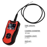 VQ-20 Palm Pocket Compact Borescope Videoscope Inspection Camera 8.5mm Dia 2.7"