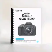 Instruction Manual for Canon EOS 1500D, Rebel T7
