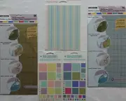 Rub-On Color Transfers - Stencil, Doodle, Works Like Carbon Paper & Stickers