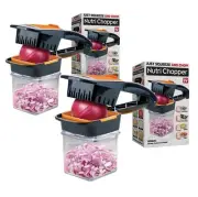 with Fresh-keeping container Vegetable Chopper Onion Egg Slicer - Slices Cube...