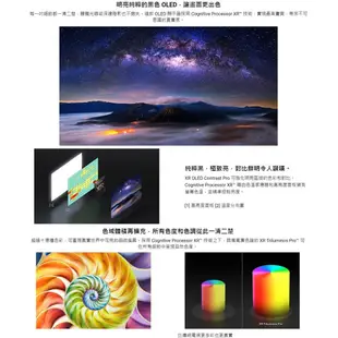 SONY 索尼 日本製 4K OLED 55吋 智慧顯示器 XRM-55A80L 智慧連網電視 台灣公司貨 保固2年