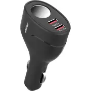 MBEAT MBCHGRC18 Dual Port USB Quick Charger Qc Cig Dual Port Quick Charge 3.0