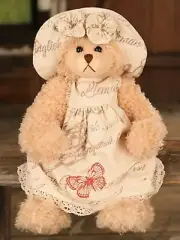 Settler Bears Robinvale Collection Bronte 38cm Plush Teddy Bear - bnwt
