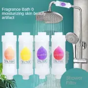 Water Purifier Shower Filter Scent Lavender Lemon Softener Bathroom Accessories