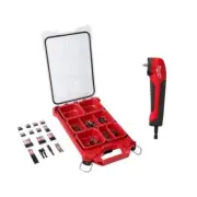 Milwaukee Drill Adapter Steel Screw Driver Bit Set w/ PACKOUT Case (100-Piece)