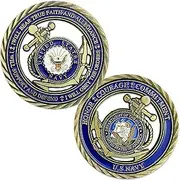 U.S. Navy Core Values Challenge Coin Military Collector's Medallion