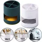 Toothbrush Holder Toothbrush Caddy Toothbrush Pot Stand Storage Drain Ventilate