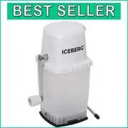 Strong Suction Base Ice Crusher - Coarse/Fine Shavings for Cocktails & Drinks