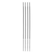 4PCS Chainsaw File, 9/64" Round High Carbon Steel Double Cut Rasp fit Sharpening