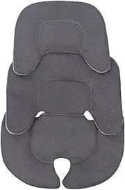 Folpus Cushion Breathable Insert for Pushchair Pram, Grey