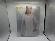 NEW CALIDA BODYWEAR 100% COTTON NIGHTGOWN Floral 34490 SIZE Medium M (12/14)