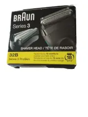 BRAUN Series 3 ProSkin 32B Electric Shaver Head Replacement Cassette, New