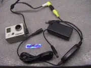 WIRELESS FPV TRANSMITTER-RECEIVER VIDEO SENDER FOR Gopro Hero HD Hero2 2.4ghz 9v
