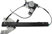 Window Regulator Assembly with Motor Compatible for Brilliance FRV FSV Cross Left Right Front Rear Door Lifter Bracket(Rear Left)