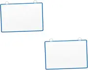 HOODANCOS 2pcs Office Wall Organizer Wall Mount File Storage Bag Magazine Holder Stain-Resistant