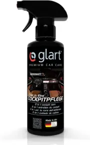 45CP Cockpit Finish, Deep Cleaning Care, for a Deep Black Shine on All Plastic S