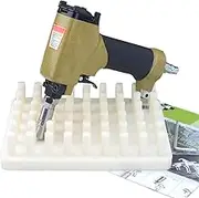 Upholstery Tack Nail Gun, Pneumatic Nail Gun, Ø11.7mm Decorative Upholstery Tack Nail Gun, Power Air Nailer, for Home Decor Sofa Furniture Leather Art, 54-Nail Tray included