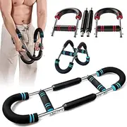 Shaker Twister Arm Trainer, Adjustable Chest Expander, Muscular Strength Enhancer, Men Upper Body Strength at Home Fitness Equipment, Suitable for Beginners
