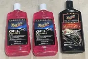 Meguiars M5416 54 High Suds Wash Gel & M6316 Flagship Wax - Marine - Boat / RV