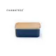 泰國Chabatree 2.18L琺瑯密封儲物盒/保鮮盒(海軍藍)-XL ＊琺瑯盒身可當料理烤盤＊