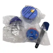 Tupperware Tiny Treasures Vintage Keychains Magnets Set of 4