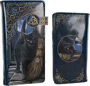 Nemesis Now B3941K8 Brush with Magick Lisa Parker Embossed Purse 18.5cm Blue, PU