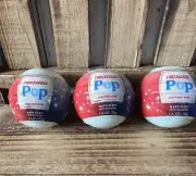 Bath And Body Works Set Of 3 “Firecracker Pop” Bath Fizzy Bath Bombs