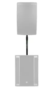 Rockville M20 Threaded Air Assist Subwoofer to Speaker Pole For RCF SUB 905AS II