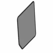 Polaris Window Door Assembly, Rear, Left, SMG, Genuine OEM Part 2636483-S, Qty 1