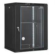 VEVOR 15U Wall Mount Network Server Rack Cabinet Enclosure 457.2 mm Door Lock