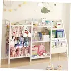 B1 Kids Bookshelf and Toy Storage, 3-Tier Book Shelf for Kids Rooms, Sling