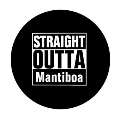 Straight Outta Manitoba 2.25” Pinback Button Pin Badge