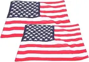 [VALICLUD] Fashionable Neck Scarf American Flag Design Square Scarf for Ladies and Gents