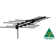 HILLS 01TBUV7F-4G Tru-Band Metro Folding 7 Element UHF/VHF Antenna 4G Black Arrow
