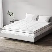Bedding Mattress Topper Pillowtop Double Soft Comfortable Sleep Support