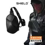 在飛比找遠傳friDay購物優惠-SHIELD｜全境機能防盜斜肩包（曜石黑）