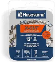 [Husqvarna] 12 in. X-Cut® Chainsaw Chain - 3/8 in. Pitch, .050 in. Gauge S93G