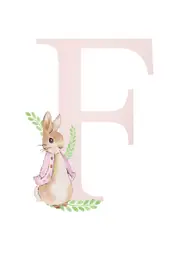 [Namly Design] Poster - Rabbit / Pink / Personalised