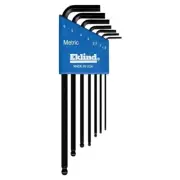 HEX KEY SET 7 PC BALL END METRIC LNG 1.5-6MM EKL13607 Brand New!