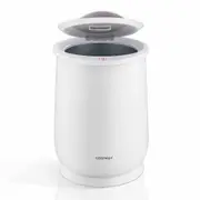 Costway 21L Bucket Style Portable Towel Warmer Electric Auto Shut off Heated Rail w/Fragrance Holder