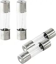 5x20mm Quick Blow Glass Tube Fuse Assorted Kits,15A 100PCS