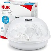 NUK Microwave Steam Steriliser, White, 0 Months and Above