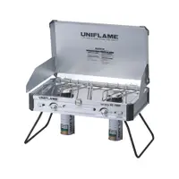 在飛比找蝦皮購物優惠-【UNRV環球露營車】UNIFLAME 雙口爐 戶外休閒爐U