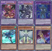 Yugioh Hero Tournament Deck -Destroyer Phoenix Enforcer - Stratos - Gold - NM