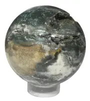Ocean Jasper Druzy Sphere - Stand Included - D