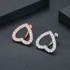 Belly Bar Belly Button Rings Belly Piercing Jewelry Reversed Bar CZ Navel Ring
