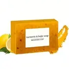 Turmeric Glow Soap Moisturizing Lemon & Kojic Acid Free Shipping .