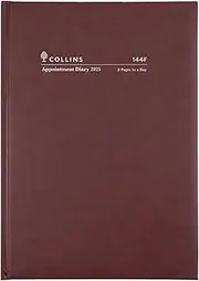 Appointment - A4 2-Pages-to-a-Day 2024/2025 Mid/Academic Year Diary - With Appointments