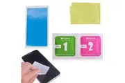 Camera Lens Optical Screen Protector Cleaning Cleaner Wet Dry Wipes Cloth Dust Absorber sticker